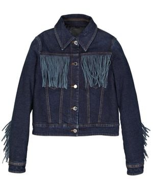 Frankie Morello Denim Jackets - Blue