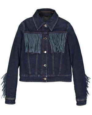 Frankie Morello Denim Jackets - Blue