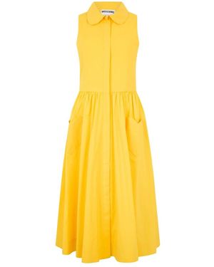 Moschino Shirt Dresses - Yellow
