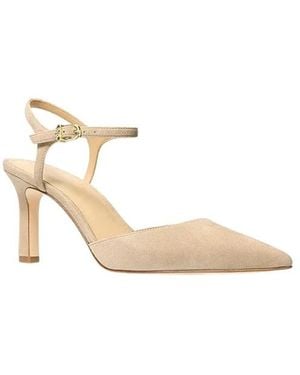 Michael Kors Amara Wildleder Slingback-Pumps - Natur