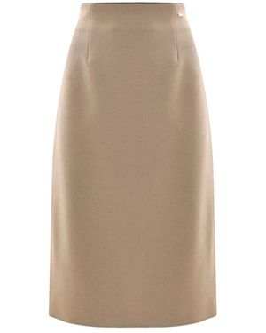 Kocca Midi Skirts - Natural