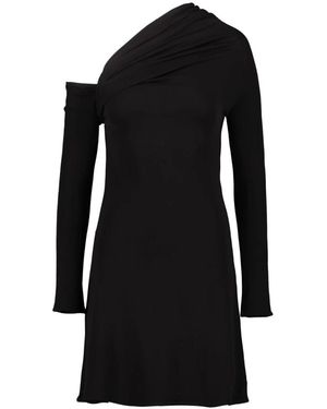 Courreges Short Dresses - Black