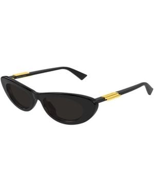 Bottega Veneta Ribbon Cat-Eye Zonnebril - Zwart