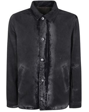 Rick Owens Jassen ,Zwart ,Denim Denim Jassen
