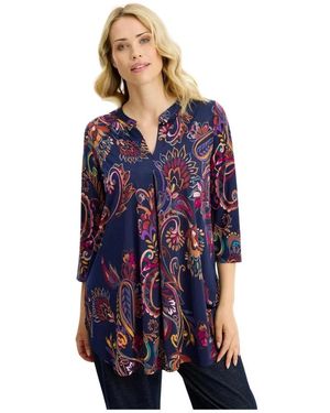 iN FRONT Blouses - Azul