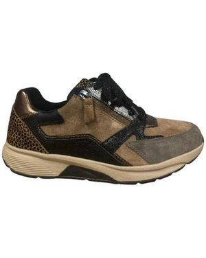 Gabor Lage Sneaker - Bruin