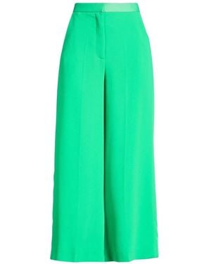 SIMONA CORSELLINI Wide Trousers - Vert