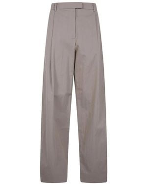 Magda Butrym Wide Trousers - Grey