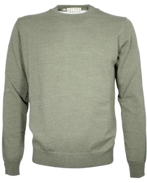 Cashmere Company Round-Neck Knitwear - Vert