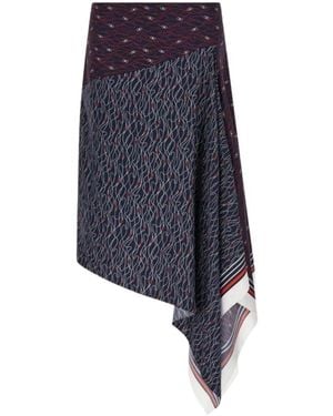 Ferragamo Midi Skirts - Blue