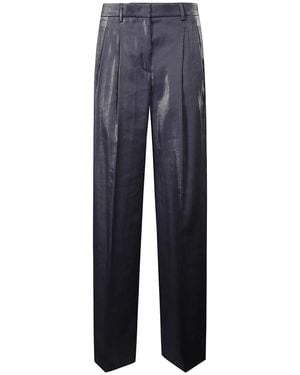 Incotex Straight Trousers - Bleu