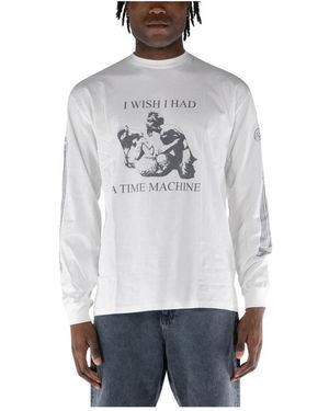 Aries Long Sleeve Tops - Gris