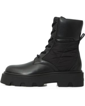 Moncler Schoenen ,Zwart ,Aurea Veterschoenen