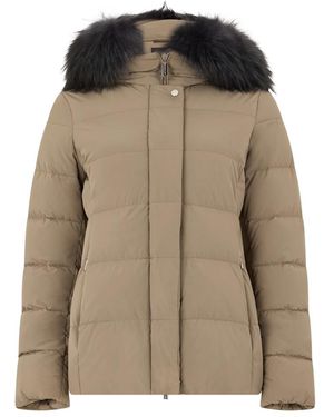 Moorer Kilie-Fur-Kn Jacke - Braun