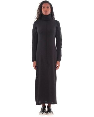 Y-3 Hooded Knit Dress - Zwart