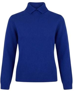 Jil Sander Turtlenecks - Blu
