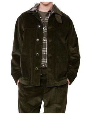 Officine Generale Winter Jackets - Green
