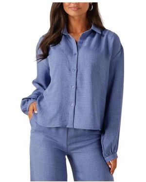Ydence Shirts - Blauw