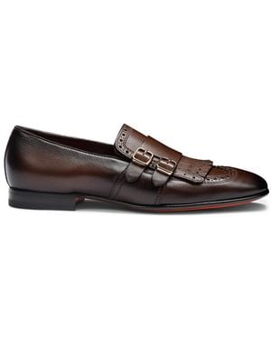 Santoni Loafers - Marrone