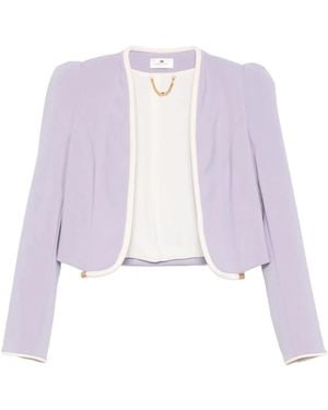 Elisabetta Franchi Blazers - Purple