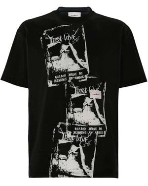 John Richmond Tops ,Zwart ,T-Shirts