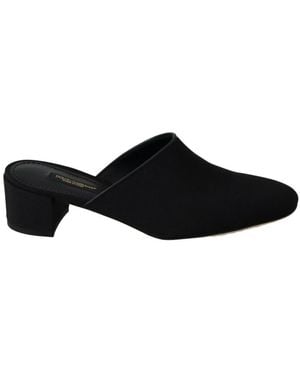 Dolce & Gabbana Mules con tacco - Nero