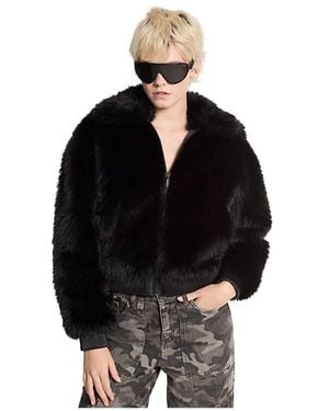 Michael Kors Faux Fur & Shearling Jackets - Noir