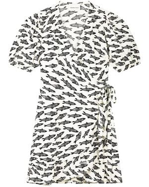 FABIENNE CHAPOT Wrap Dresses - Blanco