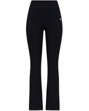 EA7 Wide Trousers - Negro