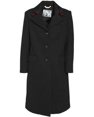 Vivetta Single-breasted coats - Nero