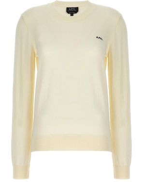 A.P.C. Round-Neck Knitwear - Neutro