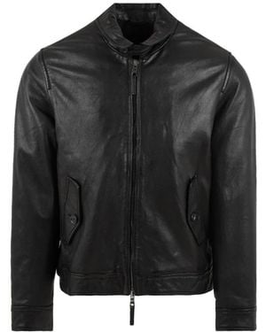 The Jack Leathers Leather Jackets - Black