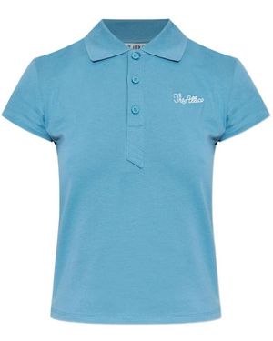 The Attico Polo Shirts - Blue