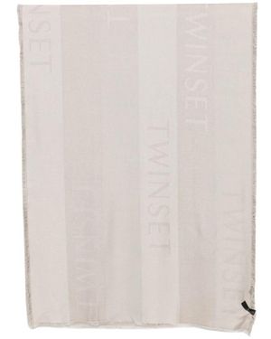 Twinset Viskoseschal - Natur