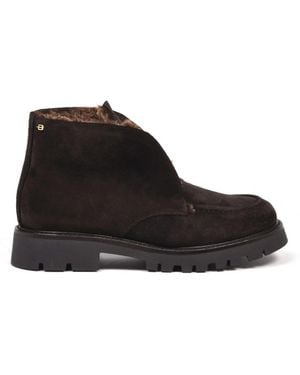Baldinini Wildleder-Stiefelette - Schwarz