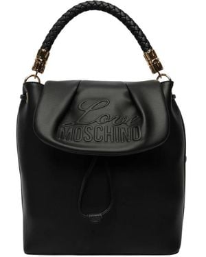Love Moschino Backpacks - Black