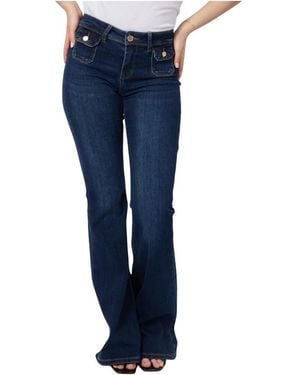 GAUDI Flared Jeans - Bleu