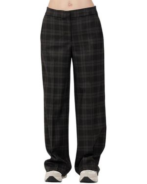 Via Masini 80 Wide Trousers - Noir