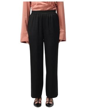 Nanushka Wide Trousers - Noir