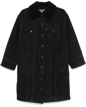 Levi's Single-Breasted Coats - Zwart