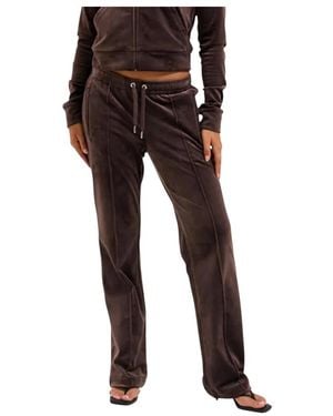 Juicy Couture Wide Trousers - Zwart