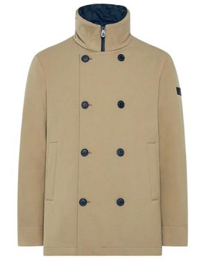 Peuterey Militaire Stijl Jas - Naturel