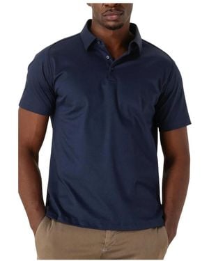DESOTO Polo Kent 1/2 - Blauw