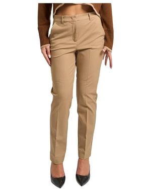 Pennyblack Slim-Fit Trousers - Neutro