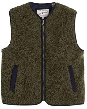 Levi's Jassen ,Groen ,Sherpa Fleece Vest