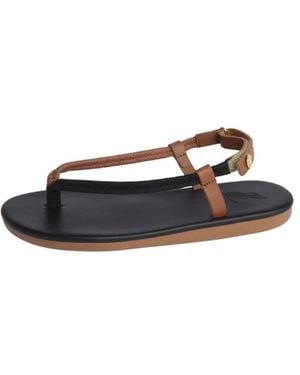 Ancient Greek Sandals Flat Sandals - Brown