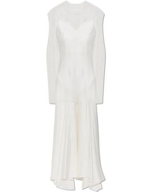 AllSaints Kleedjes ,Wit ,Polyester Ava Two-Piece Jurk