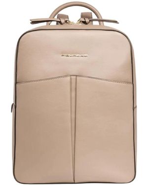 Piquadro Backpacks - Natural