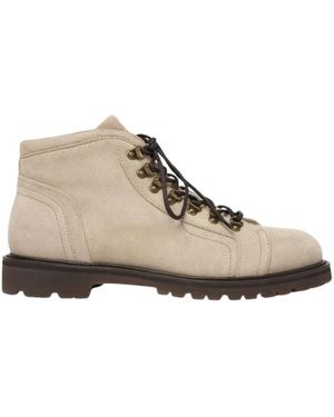 SCAROSSO Lace-Up Boots - Neutro