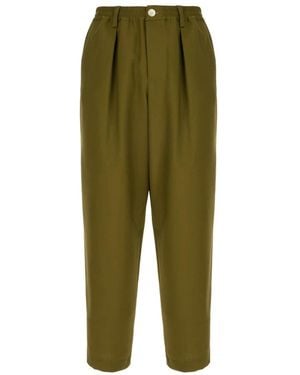 Marni Straight Trousers - Green